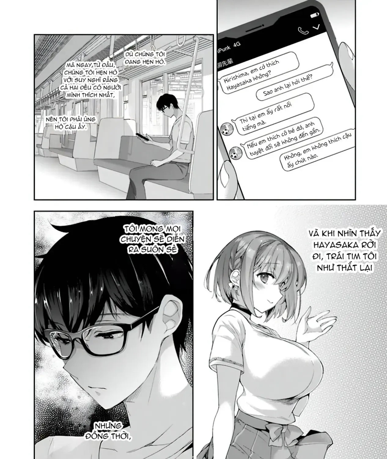 Em Sẵn Lòng Làm Bạn Gái Thứ Hai Chap 3.2 - Next Chap 4.2