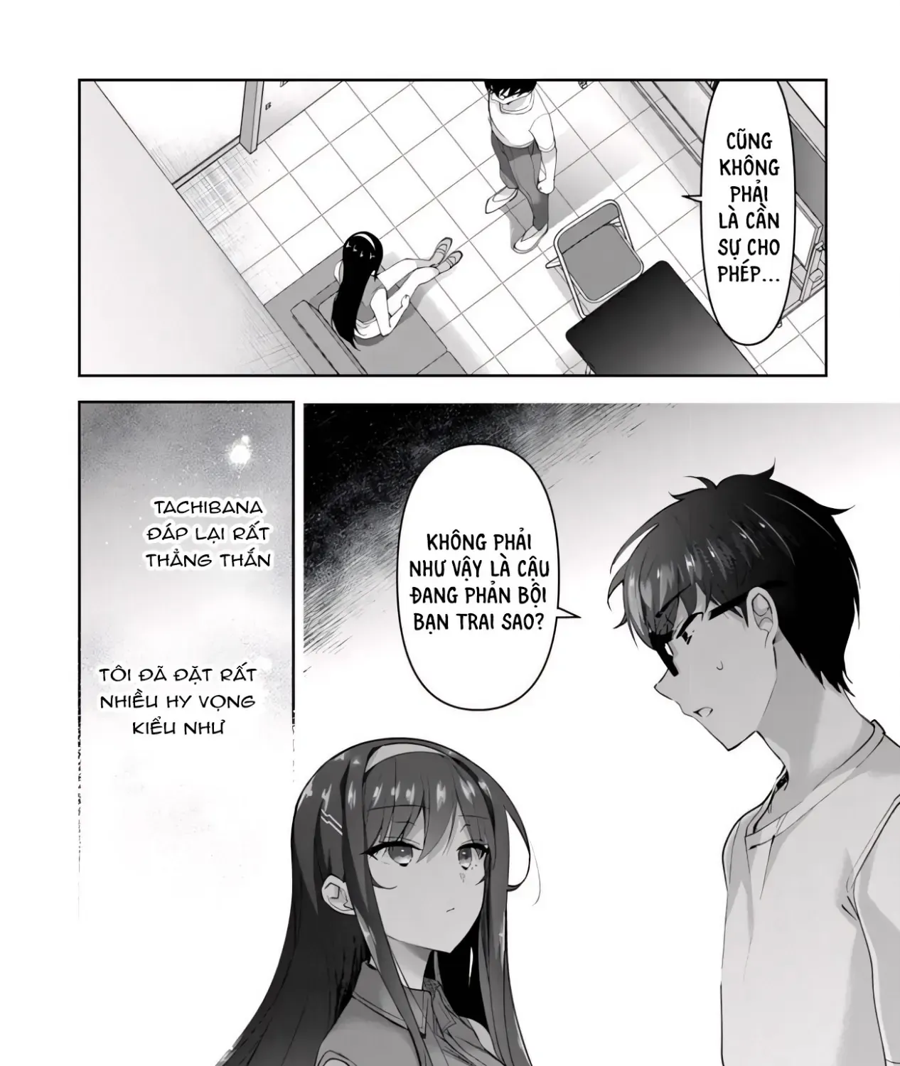 Em Sẵn Lòng Làm Bạn Gái Thứ Hai Chap 3.3 - Next Chap 4.3