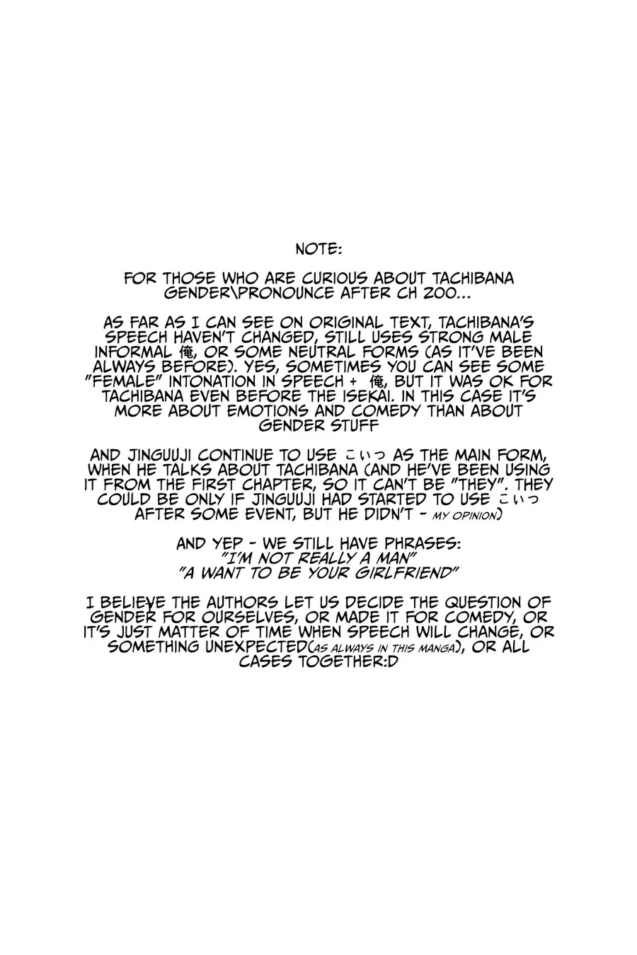 Fantasy Bishoujo Juniku Ojisan To Chap 204 - Next Chap 205