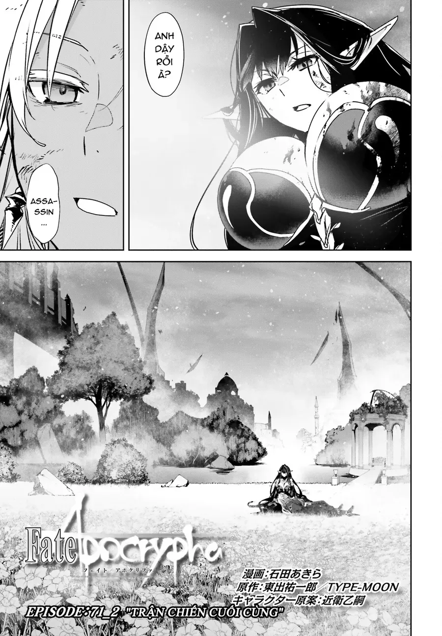 Fate/apocrypha Chap 71.2 - Next Chap 72.2
