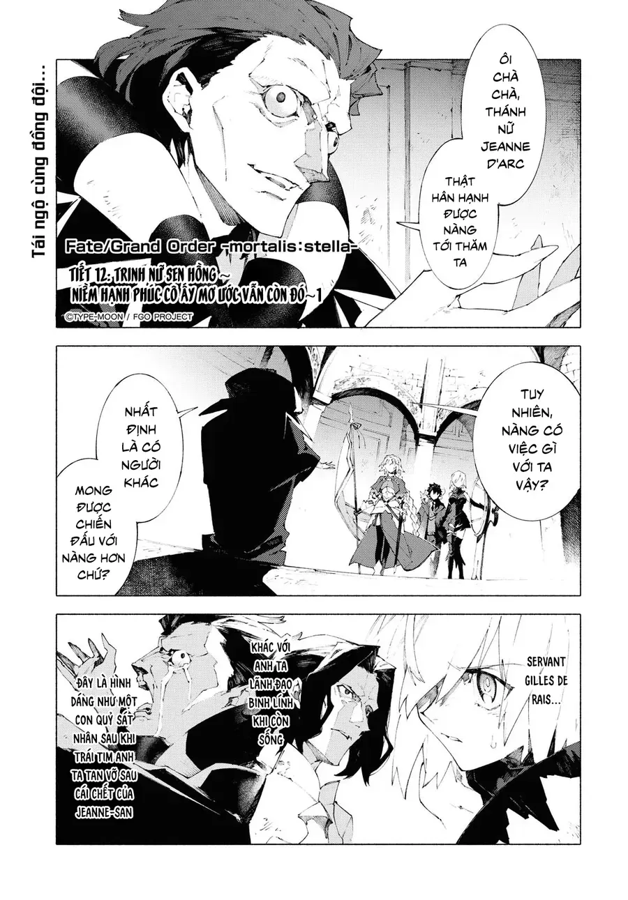 Fate/Grand Order -Mortalis:stella Chap 12.1 - Next Chap 13.1