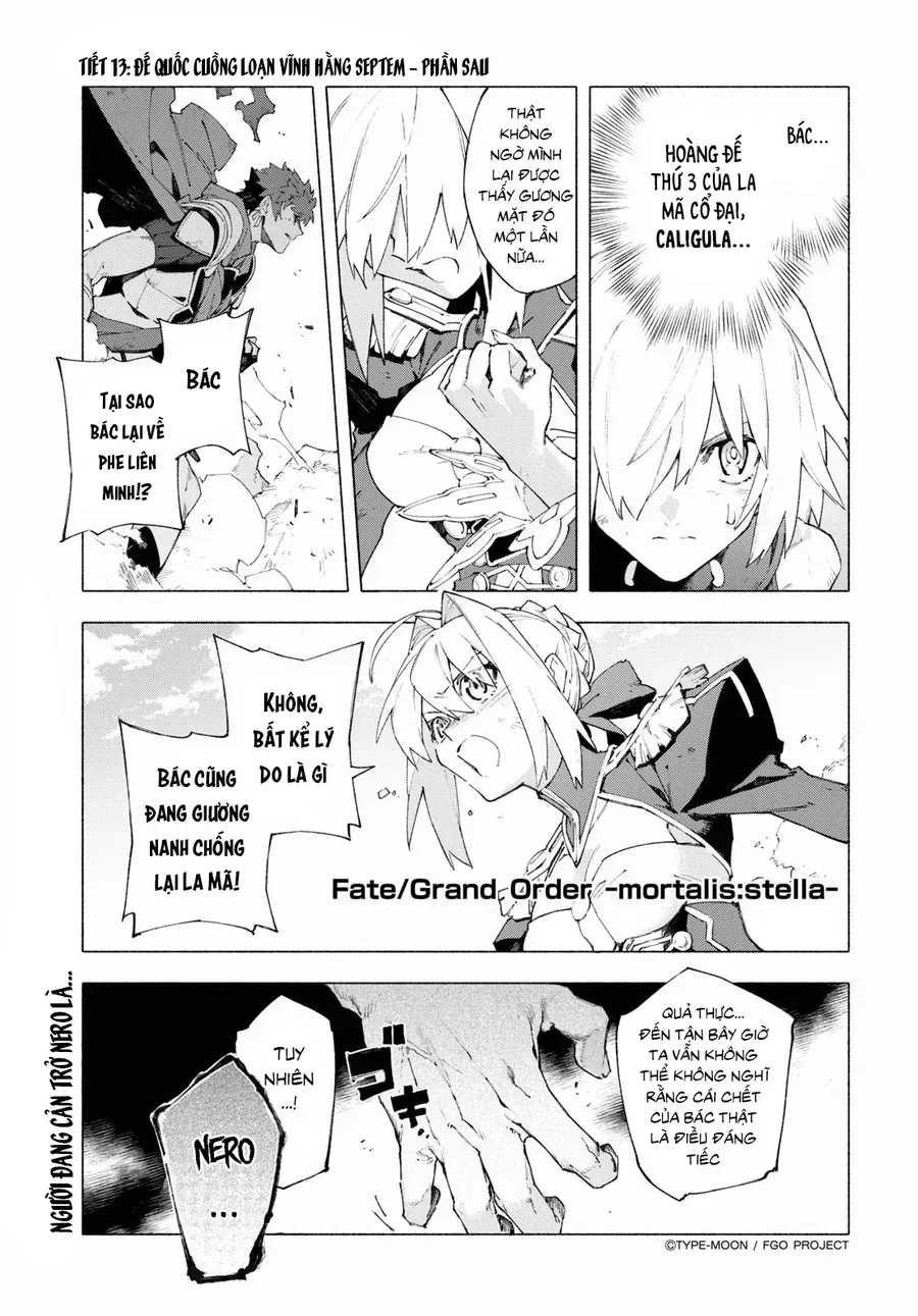 Fate/Grand Order -Mortalis:stella Chap 13.2 - Next Chap 14.2