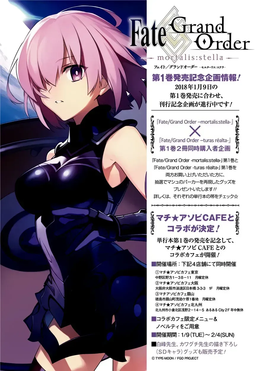 Fate/Grand Order -Mortalis:stella Chap 5.1 - Next Chap 6.1