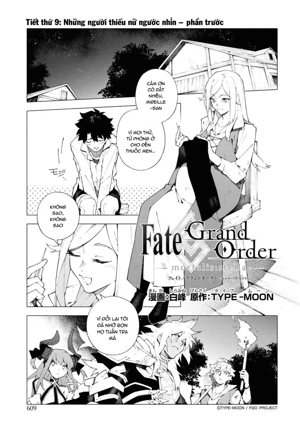 Fate/Grand Order -Mortalis:stella Chap 9.1 - Next Chap 10.1