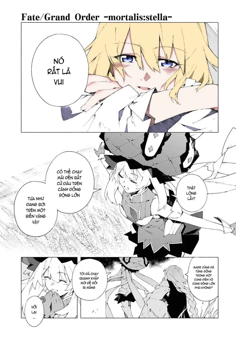 Fate/Grand Order -Mortalis:stella Chap 9.1 - Next Chap 10.1