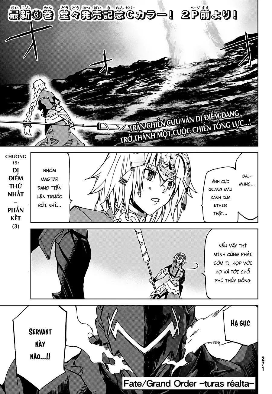 Fate/grand Order -Turas Realta- Chap 15.2 - Next Chap 16.2