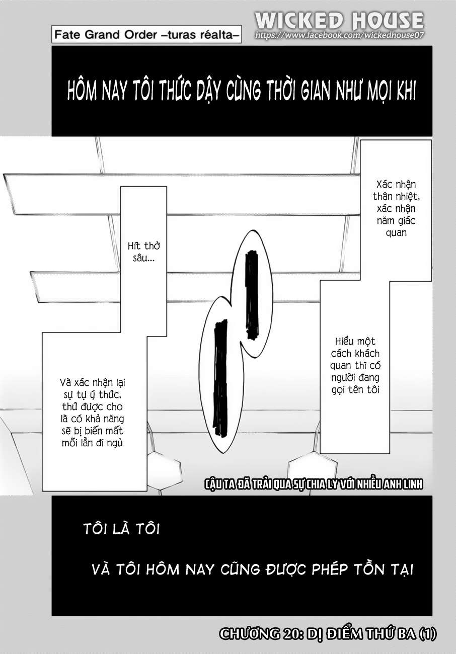 Fate/grand Order -Turas Realta- Chap 20 - Next Chap 21