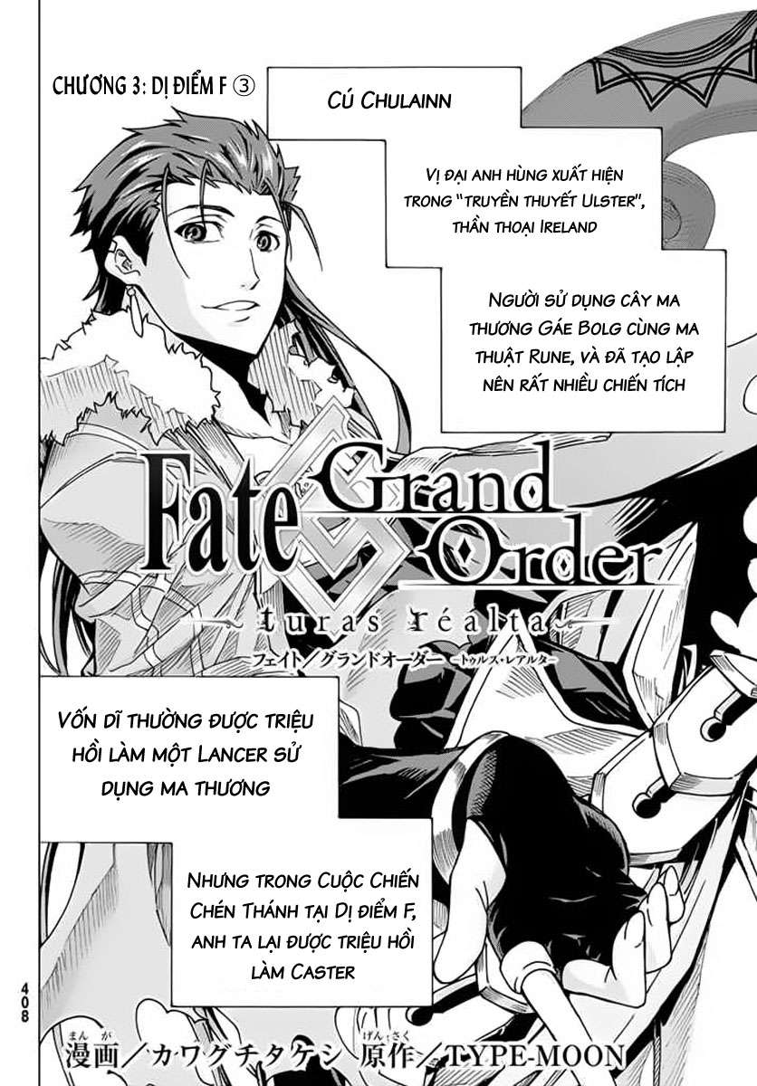 Fate/grand Order -Turas Realta- Chap 3 - Next Chap 4