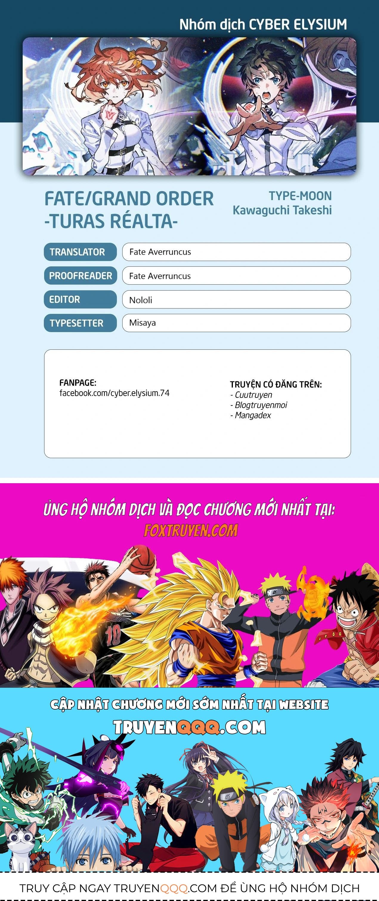 Fate/grand Order -Turas Realta- Chap 71 - Next Chap 72