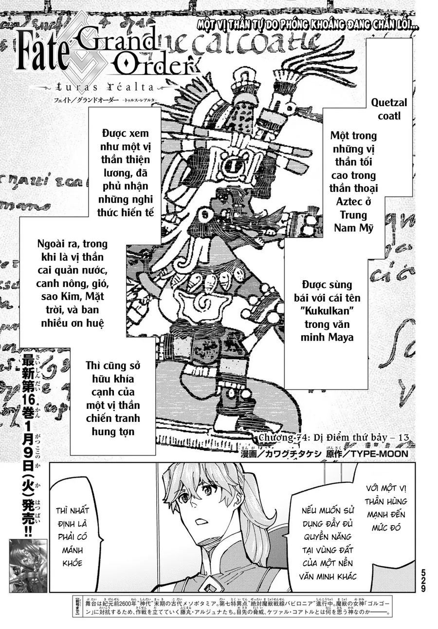 Fate/grand Order -Turas Realta- Chap 74 - Next Chap 75