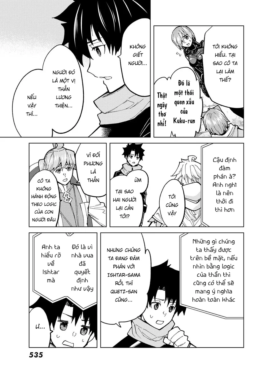 Fate/grand Order -Turas Realta- Chap 74 - Next Chap 75