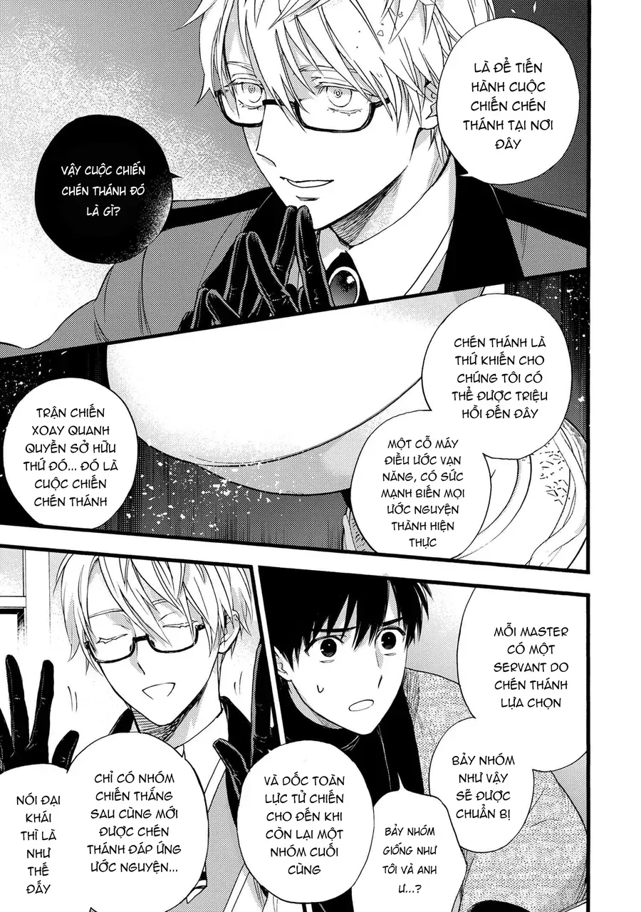 Fate/Prototype: Những Mảnh Vỡ Bạc Da Trời Chap 3 - Next Chap 4