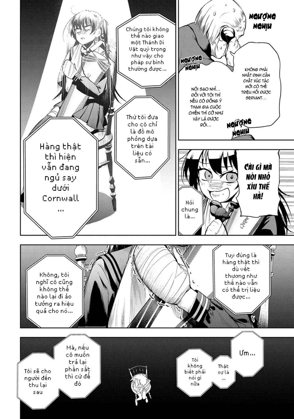 Fate/Type Redline - Truyền Kỳ Về Chén Thánh Đế Đô Chap 10.1 - Next Chap 11.1