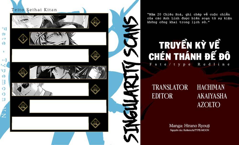 Fate/Type Redline - Truyền Kỳ Về Chén Thánh Đế Đô Chap 10.1 - Next Chap 11.1