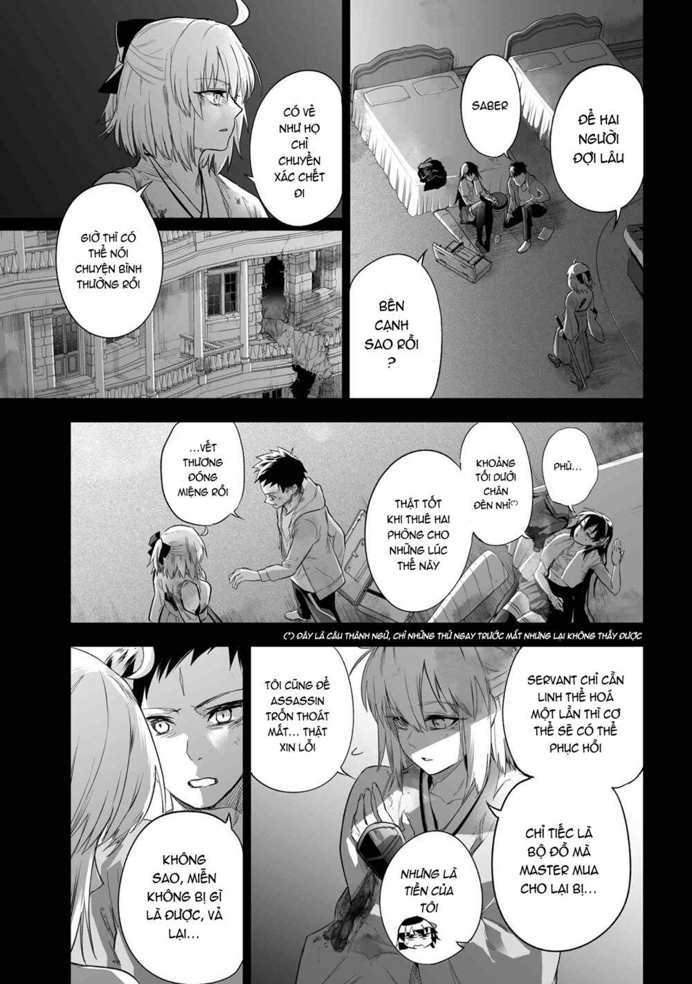 Fate/Type Redline - Truyền Kỳ Về Chén Thánh Đế Đô Chap 10.2 - Next Chap 11.2