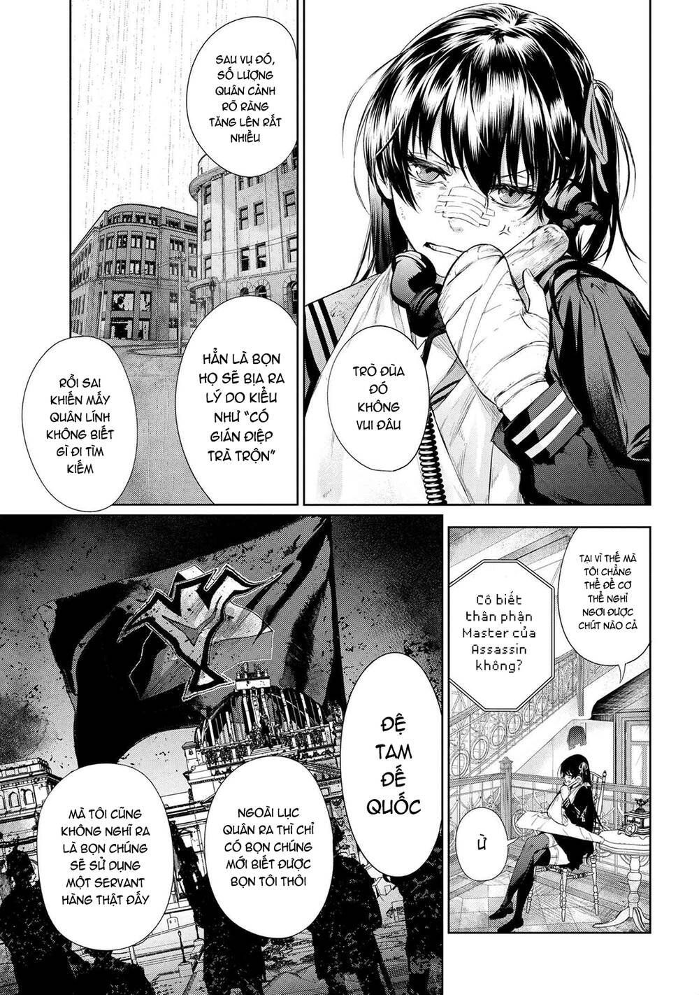 Fate/Type Redline - Truyền Kỳ Về Chén Thánh Đế Đô Chap 10 - Next Chap 11