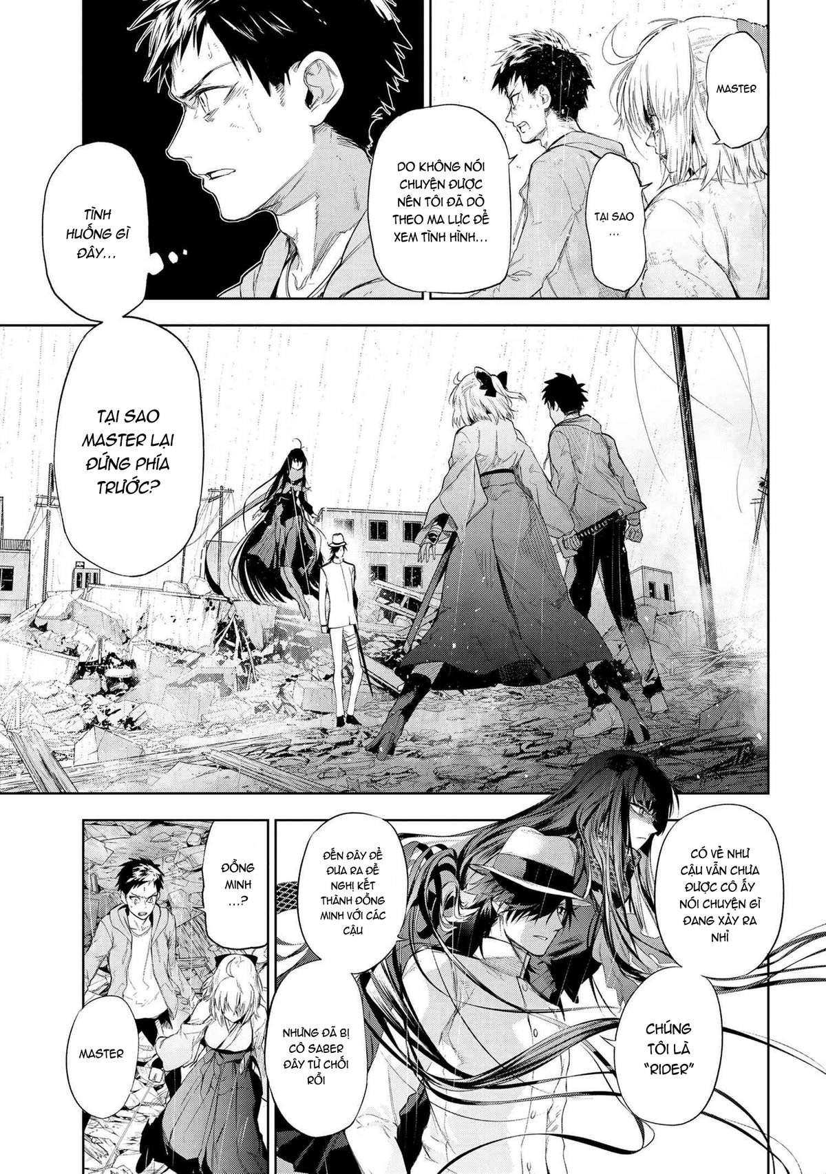 Fate/Type Redline - Truyền Kỳ Về Chén Thánh Đế Đô Chap 12.1 - Next Chap 13.1