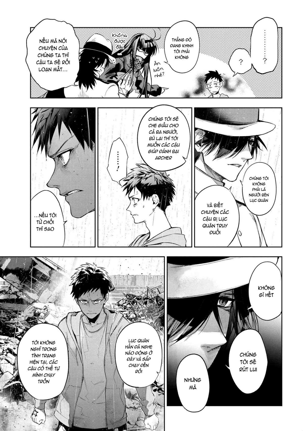 Fate/Type Redline - Truyền Kỳ Về Chén Thánh Đế Đô Chap 12.1 - Next Chap 13.1