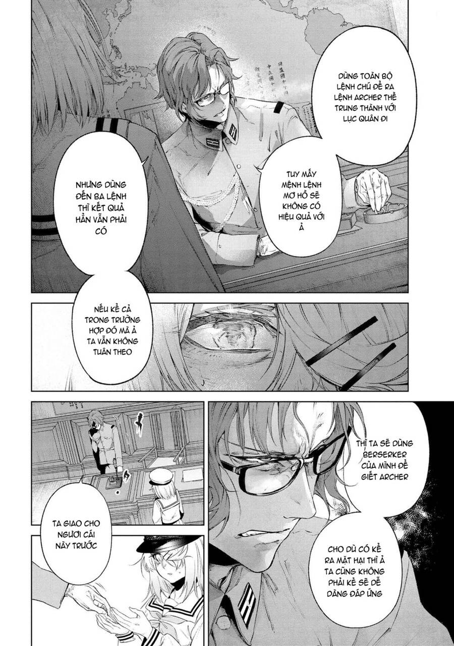 Fate/Type Redline - Truyền Kỳ Về Chén Thánh Đế Đô Chap 14.3 - Next Chap 15.3