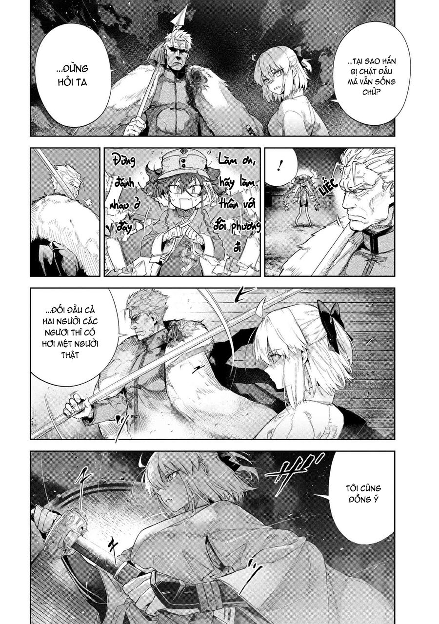 Fate/Type Redline - Truyền Kỳ Về Chén Thánh Đế Đô Chap 21.1 - Next Chap 22.1