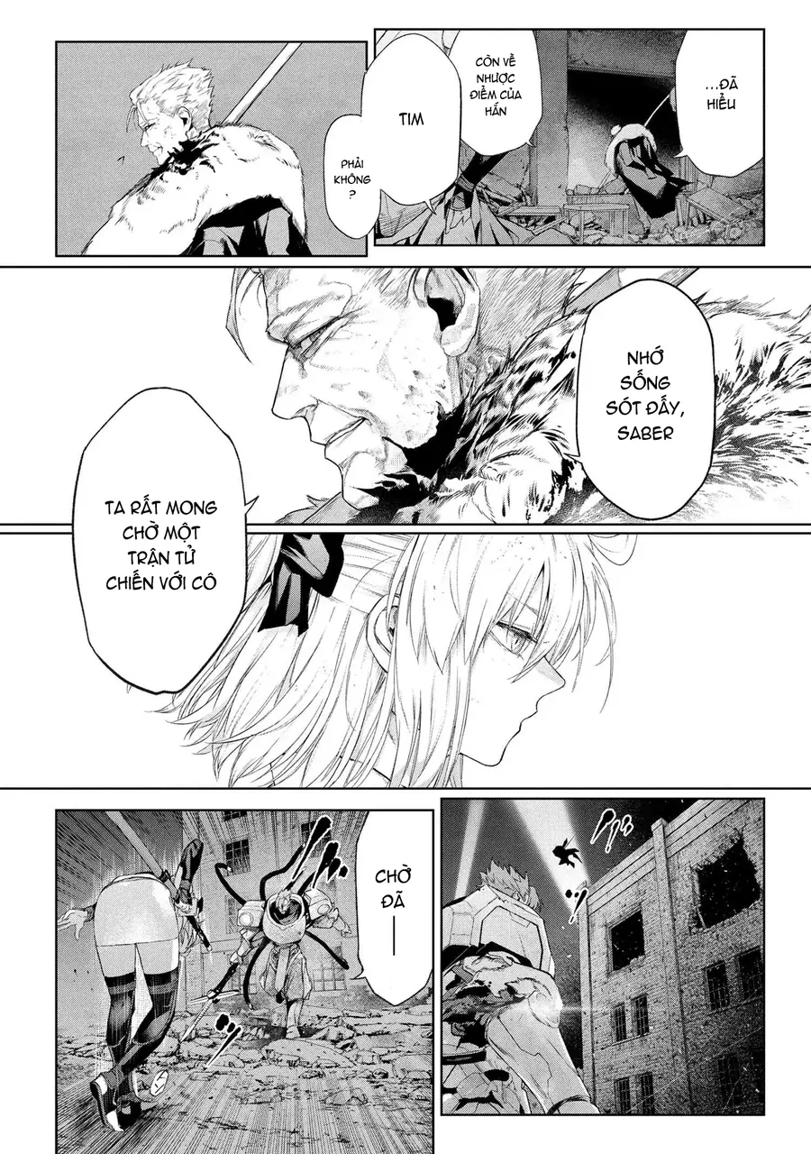 Fate/Type Redline - Truyền Kỳ Về Chén Thánh Đế Đô Chap 23.1 - Next Chap 24.1