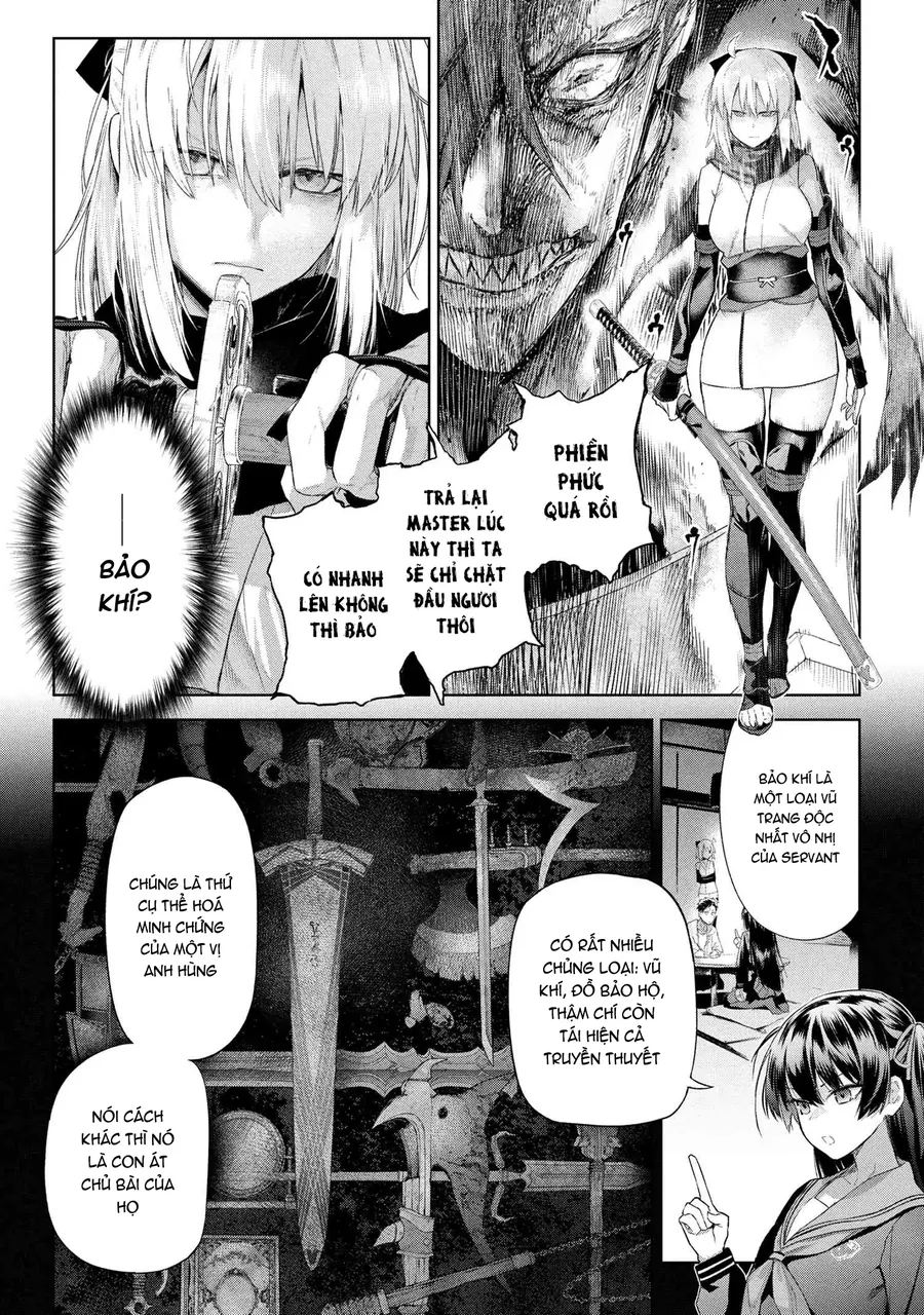 Fate/Type Redline - Truyền Kỳ Về Chén Thánh Đế Đô Chap 23.1 - Next Chap 24.1