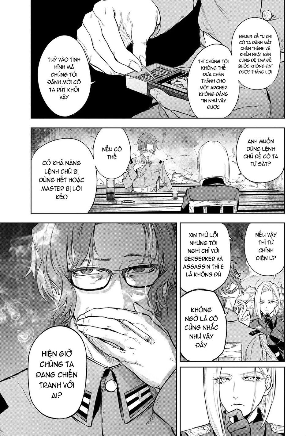 Fate/Type Redline - Truyền Kỳ Về Chén Thánh Đế Đô Chap 9.1 - Next Chap 10.1