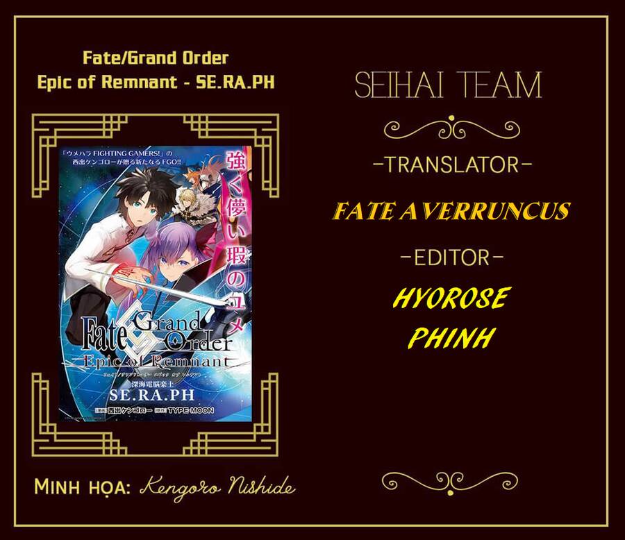 Fate/grand Order: Epic Of Remnant - Se.ra.ph. Chap 29 - Next Chap 30