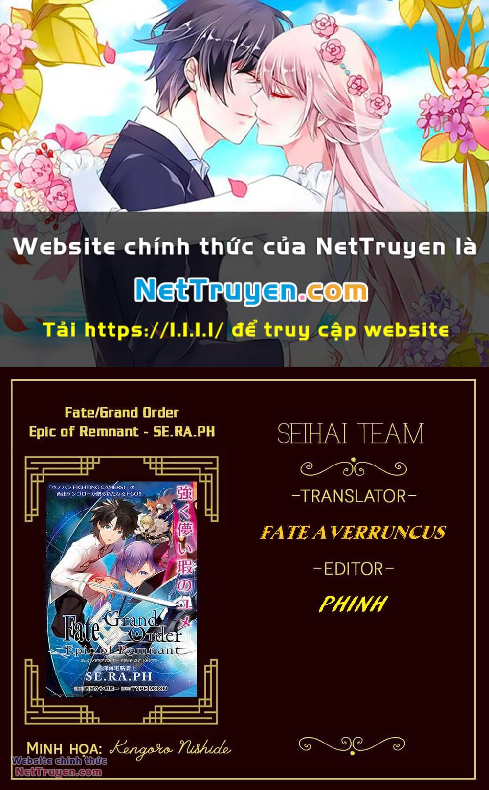 Fate/grand Order: Epic Of Remnant - Se.ra.ph. Chap 33.1 - Next Chap 34.1