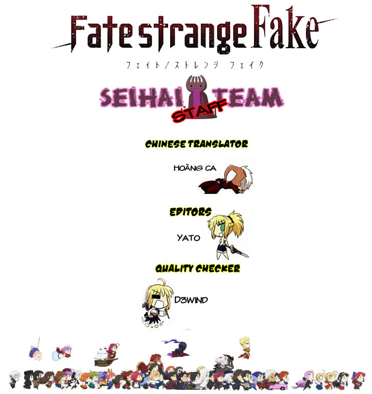 Fate/Strange Fake Chap 7 - Next Chap 8