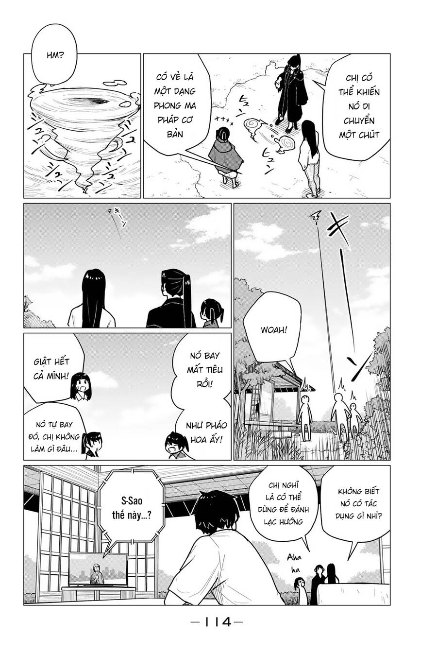 Flying Witch Chap 71 - Next Chap 72