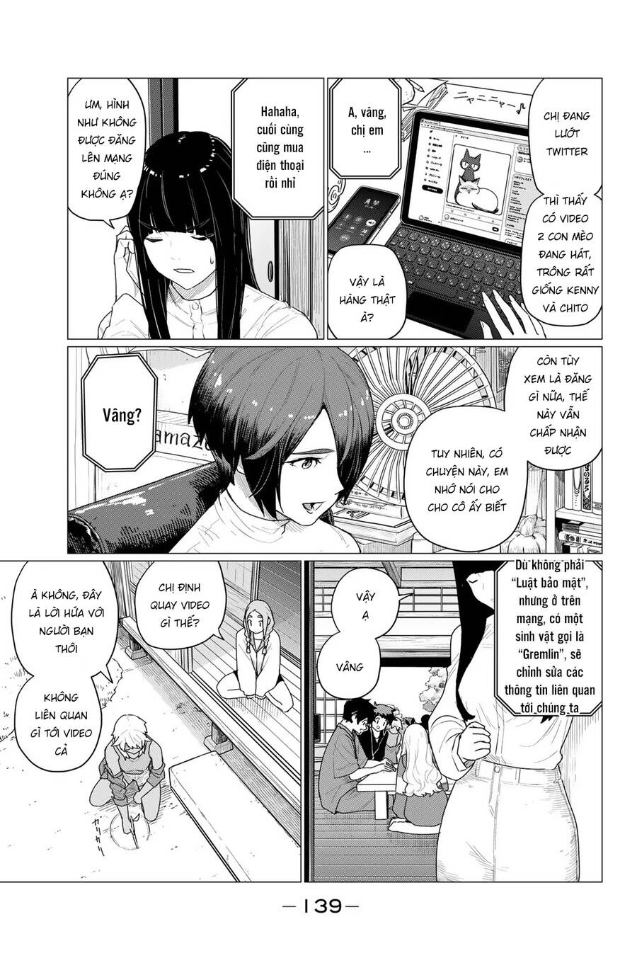 Flying Witch Chap 72 - Next Chap 73
