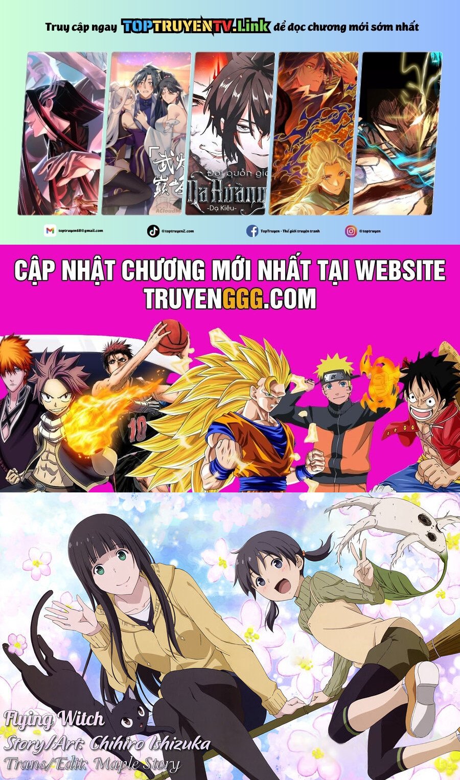 Flying Witch Chap 80 - Next Chap 81