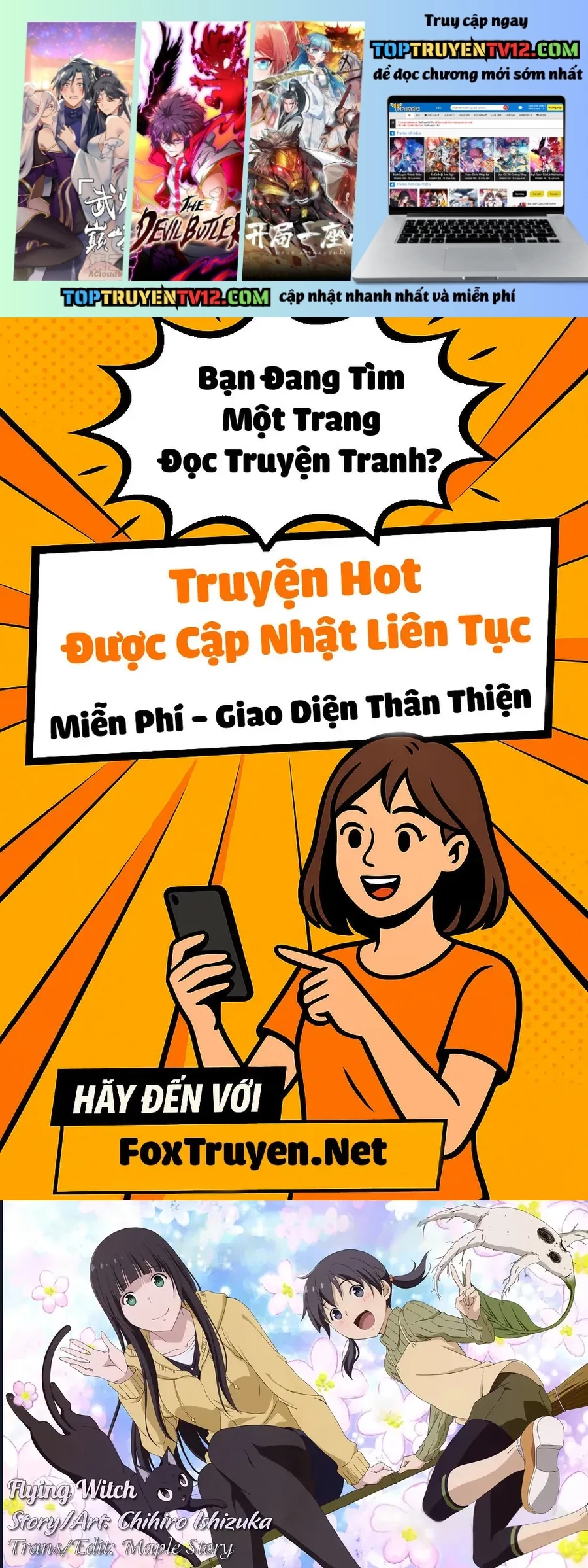 Flying Witch Chap 84 - Next Chap 85