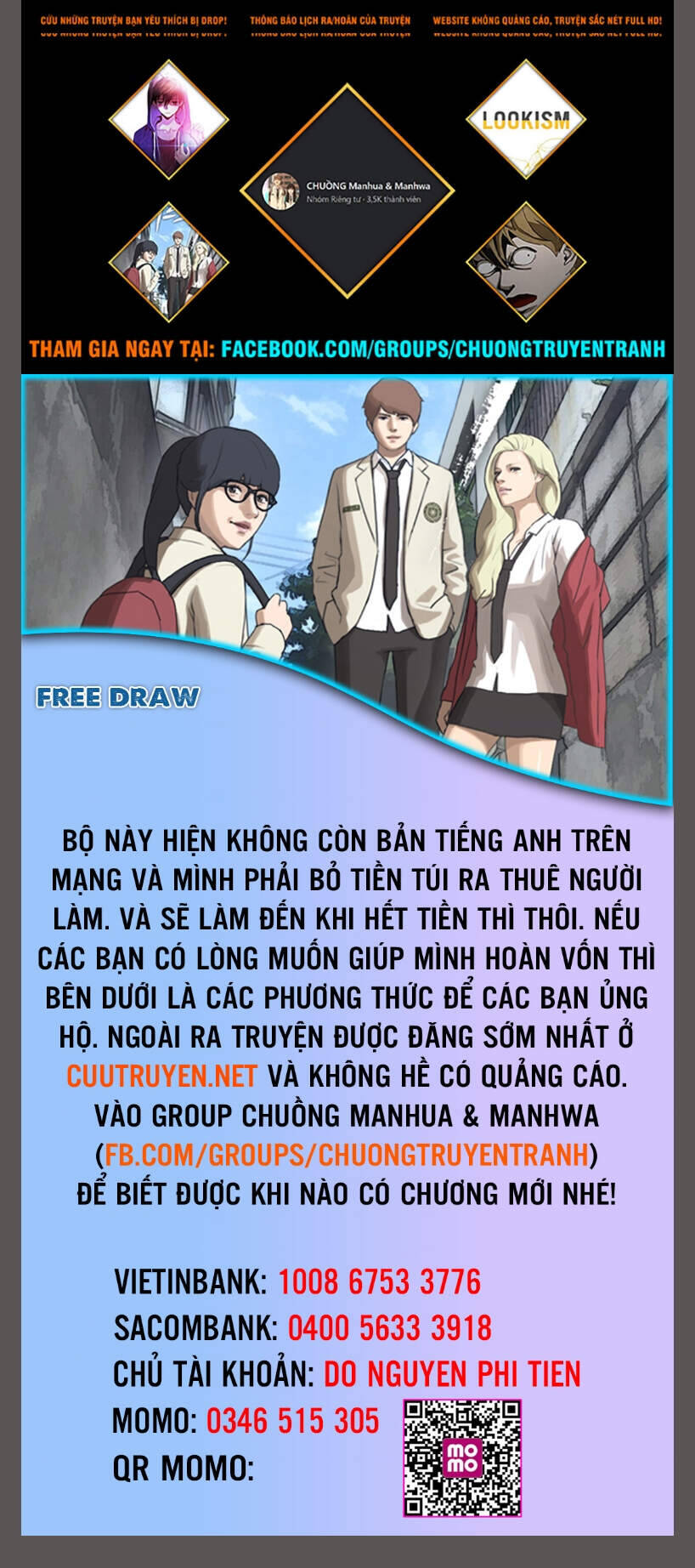 Free Draw Chap 109 - Next Chap 110