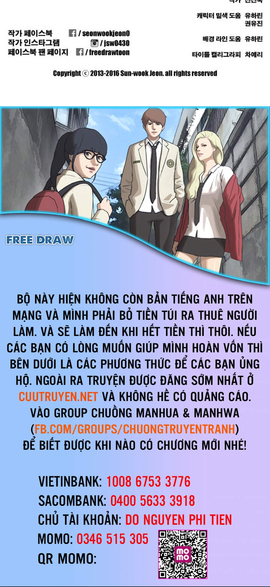 Free Draw Chap 112 - Next Chap 113