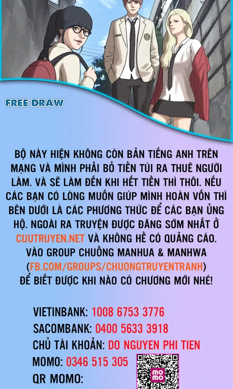Free Draw Chap 115.6 - Next Chap 116.6