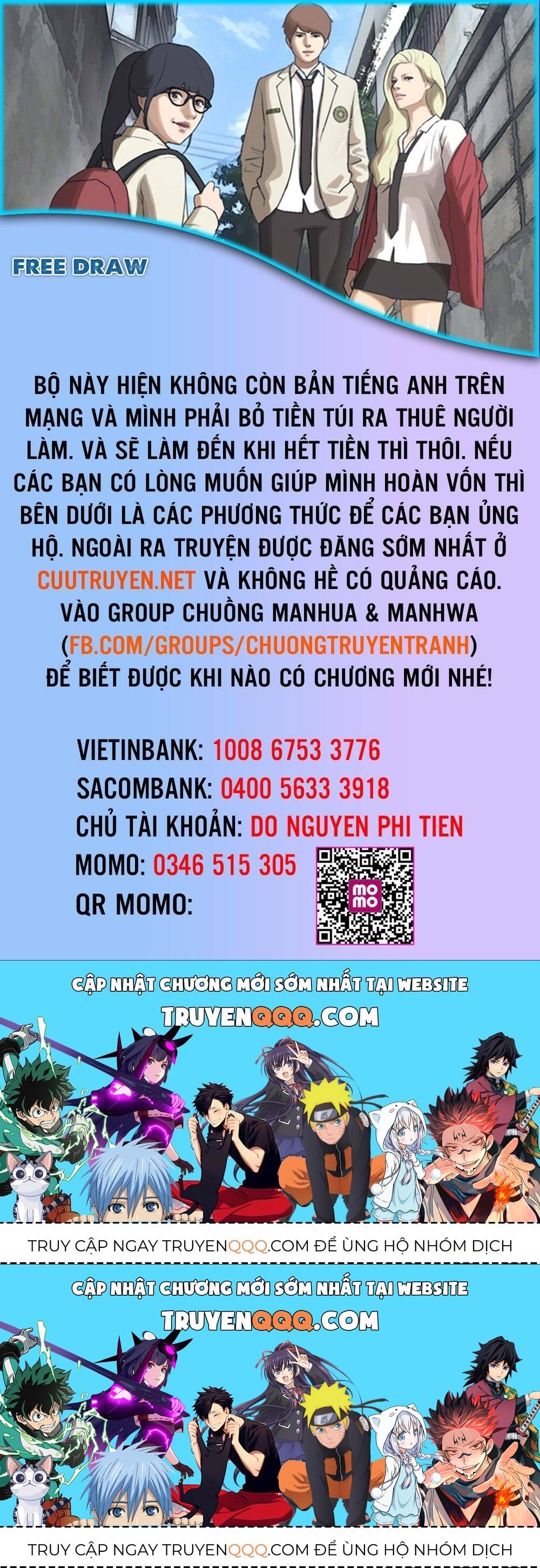 Free Draw Chap 85.3 - Next Chap 86.3