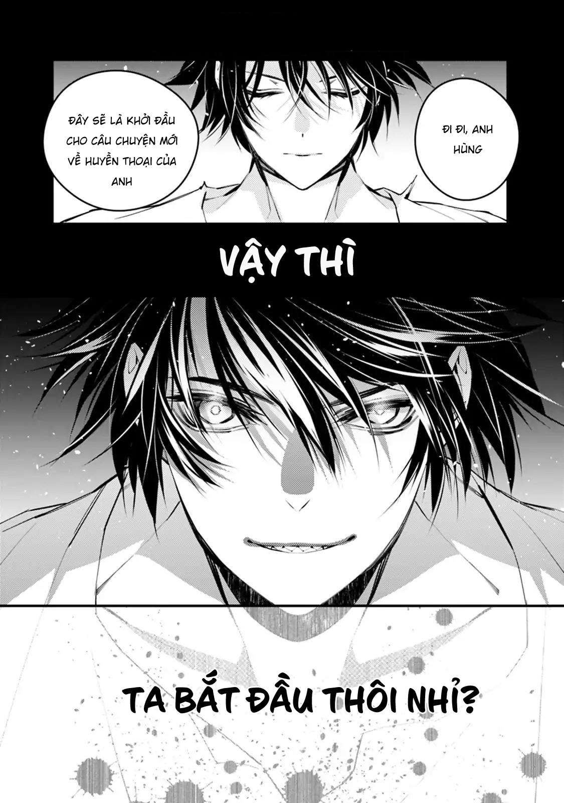 Fukushuu O Koinegau Saikyou Yuusha Wa, Yami No Chikara De Senmetsu Musou Suru Chap 2.2 - Next Chap 3.2