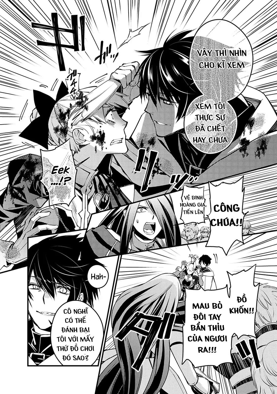 Fukushuu O Koinegau Saikyou Yuusha Wa, Yami No Chikara De Senmetsu Musou Suru Chap 2.3 - Next Chap 3.3