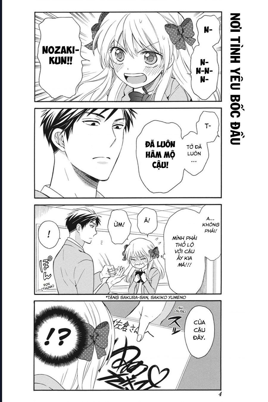 Gekkan Shoujo Nozaki-Kun Chap 1 - Next Chap 2