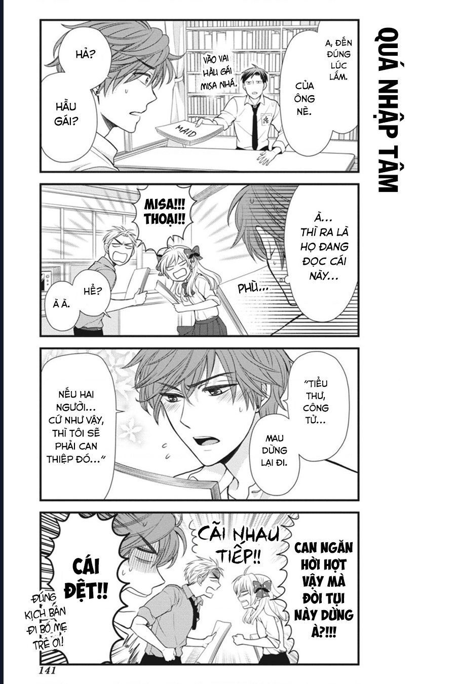 Gekkan Shoujo Nozaki-Kun Chap 10 - Next Chap 11