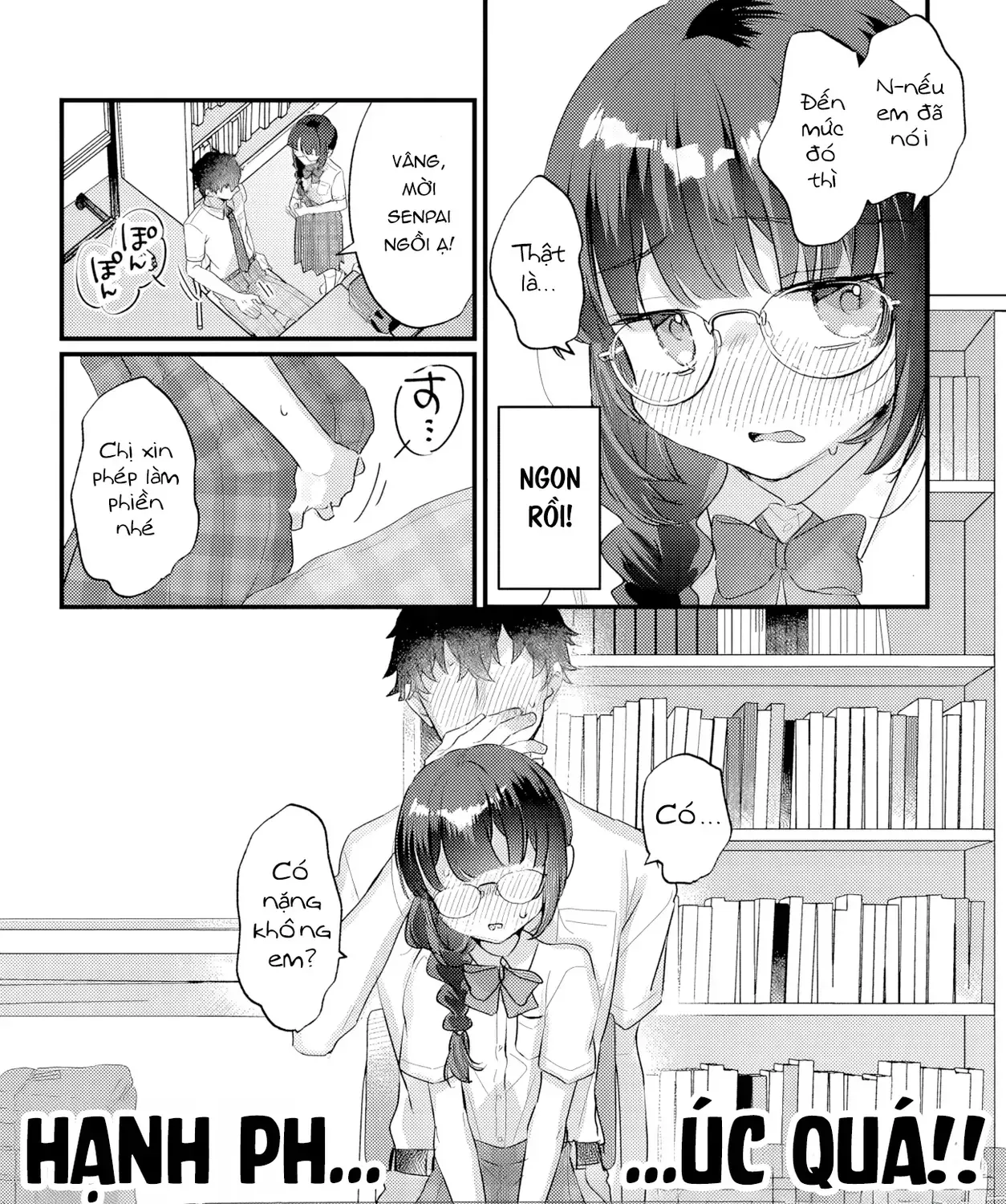 Ghế Đùi Của Tiền Bối Clb Văn Học Chap 1 - Next Chap 2