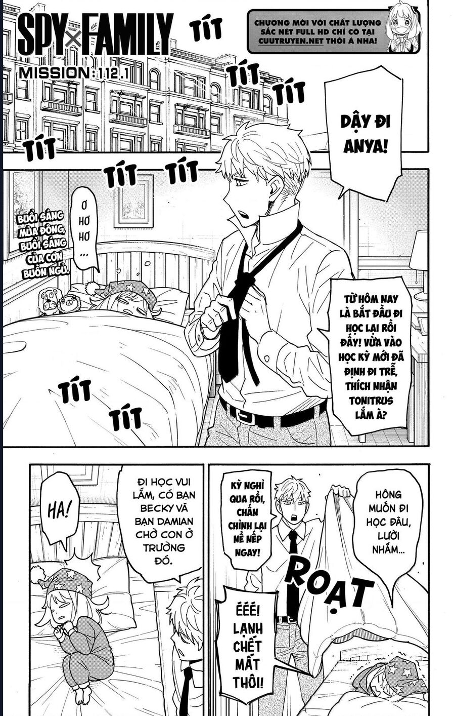 Gia Đình Điệp Viên Chap 112.1 - Next Chap 113.1