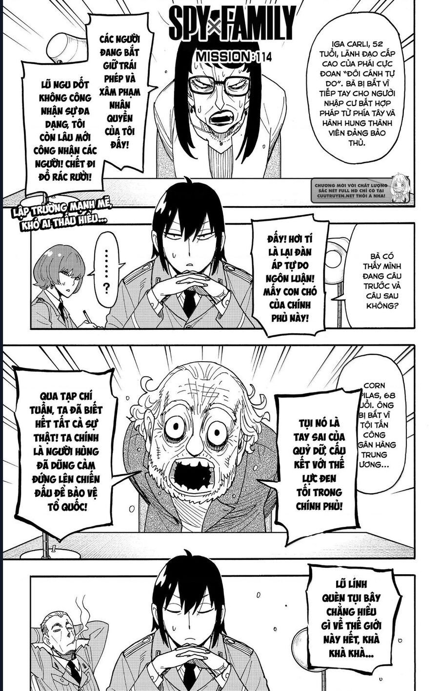 Gia Đình Điệp Viên Chap 114 - Next Chap 115