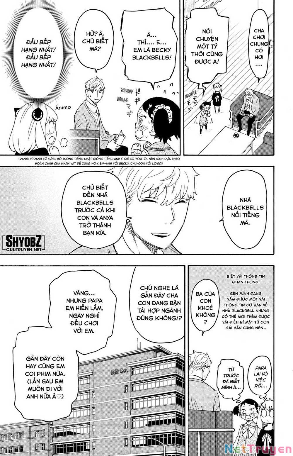 Gia Đình Điệp Viên Chap 59 - Next Chap 60