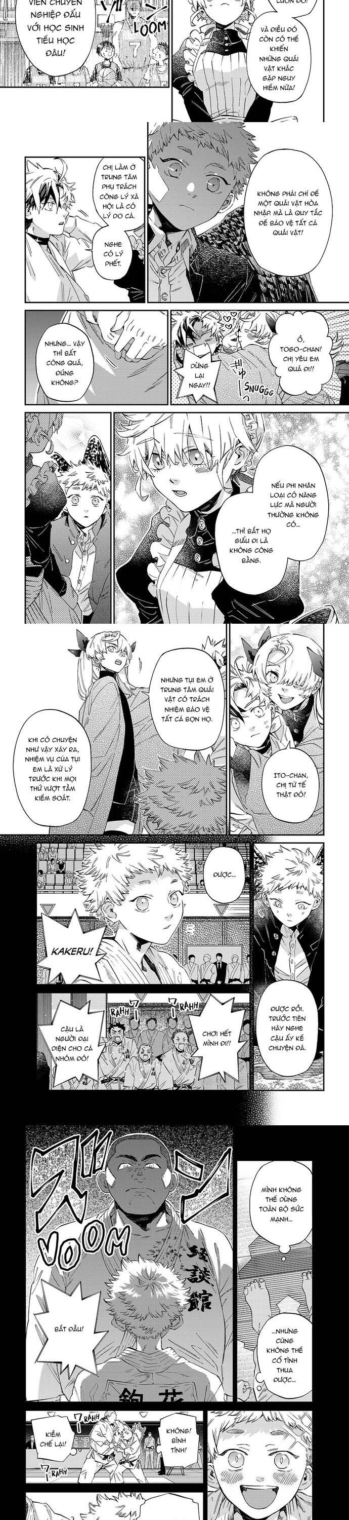 Gia Đình Quái Vật Kagari Chap 10 - Next Chap 11