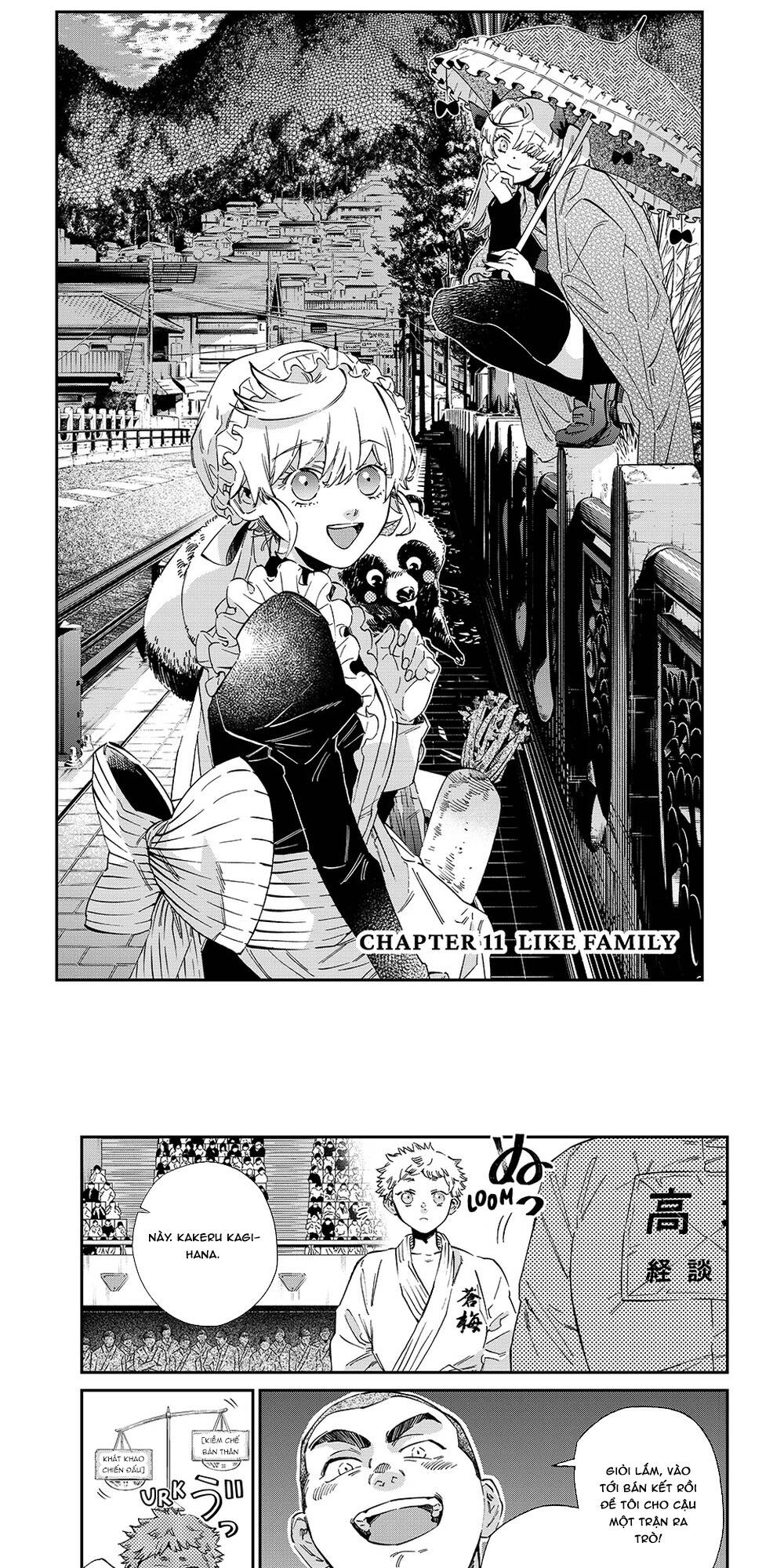 Gia Đình Quái Vật Kagari Chap 11 - Next Chap 12