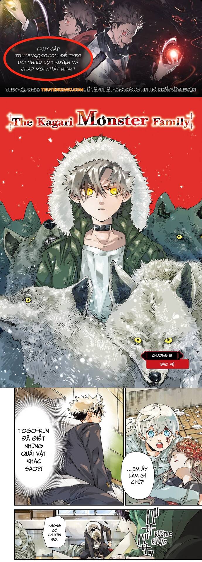 Gia Đình Quái Vật Kagari Chap 8 - Next Chap 9