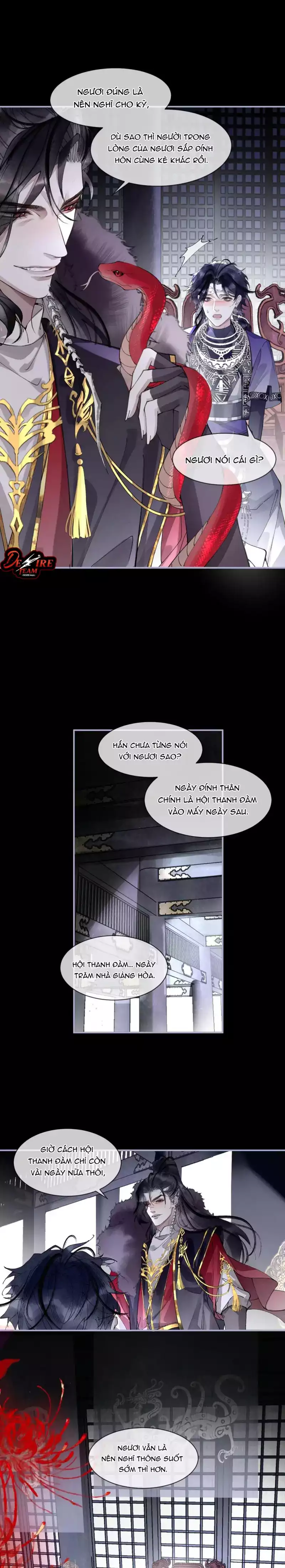 Giả Kết Duyên Cùng Xà Vương Kẻ Thù Không Đội Trời Chung Chap 4 - Next Chap 5